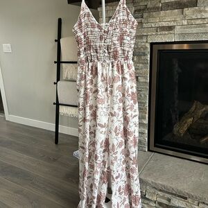 Floral Print Jumpsuit